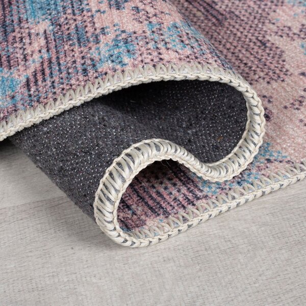 Modro-vijolična pralna preproga iz mešanice recikliranih vlaken 160x230 cm Reid – Flair Rugs