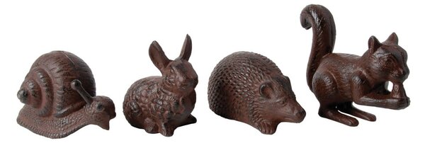 Kovinske vrtne figurice v kompletu 4 ks Animals – Esschert Design