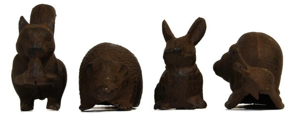 Kovinske vrtne figurice v kompletu 4 ks Animals – Esschert Design
