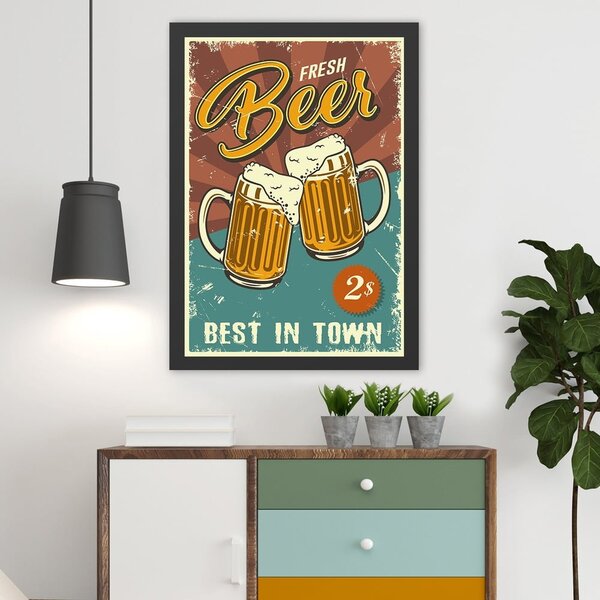 Slika 40x55 cm Beer – Wallity