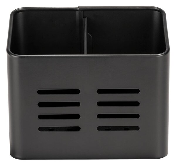 Črno stojalo za jedilni pribor Wenko Black Outdoor Kitchen Baco