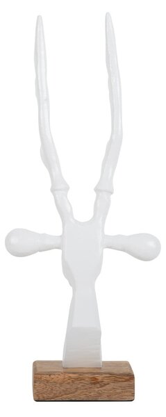 Kovinski kipec (višina 34 cm) Reindeer Head – PT LIVING