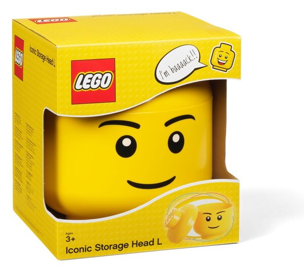 Figura za shranjevanje LEGO® Boy, ⌀ 16,3 cm