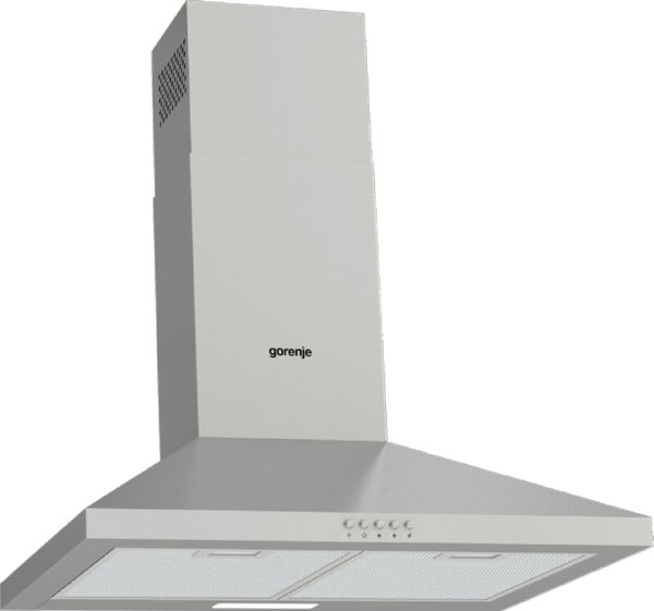 Kuhinjska napa Gorenje WHC629E4X (60 cm, pretok zraka do 450 m³/h, legirano jeklo)