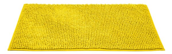 Rumena tekstilna kopalniška preproga 50x80 cm Chenille – Allstar