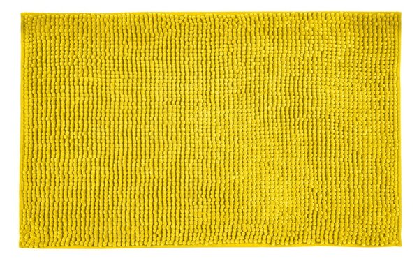 Rumena tekstilna kopalniška preproga 50x80 cm Chenille – Allstar