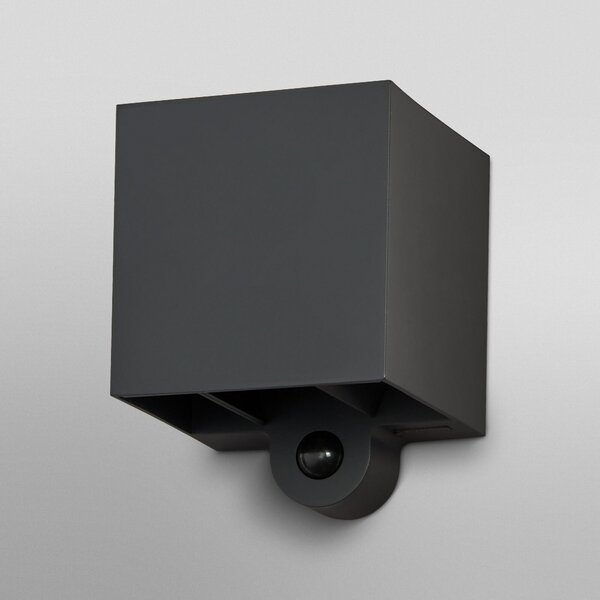 OSRAM LED baterijska zunanja stenska svetilka ENDURA STYLE Sensor grafit USB, Siva, Plastika, Sodobni
