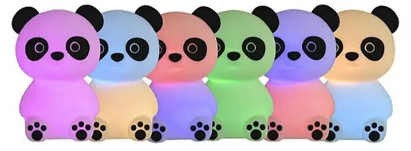 LED nočna svetilka MegaLight PADDY PANDA (9 x 9 x 12 cm, RGBW)