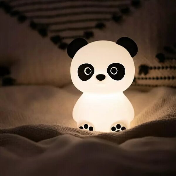 LED nočna svetilka MegaLight PADDY PANDA (9 x 9 x 12 cm, RGBW)