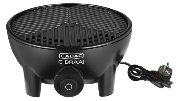 Električni žar Cadac E-Braai Black 40 (premer površine za peko 40 cm, 2,3 kW)