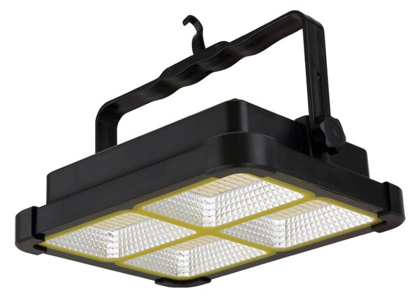 Solarna LED svetilka Globo (30 W, 2000 lm, IP44, USB, črna)