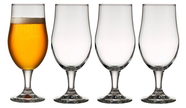 Komplet 4 kozarcev za pivo Lyngby Glas Juvel, 490 ml
