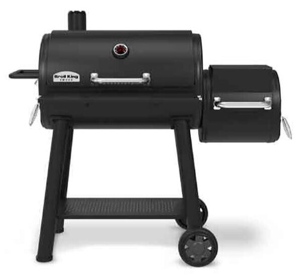 Žar Broil King Regal Offset Smoker 500 (82 x 49 cm površina za peko, 1129 cm2 v offset komori)