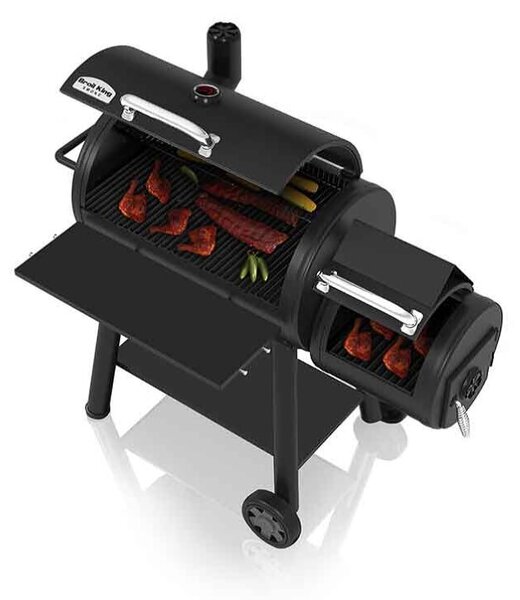 Žar Broil King Regal Offset Smoker 500 (82 x 49 cm površina za peko, 1129 cm2 v offset komori)