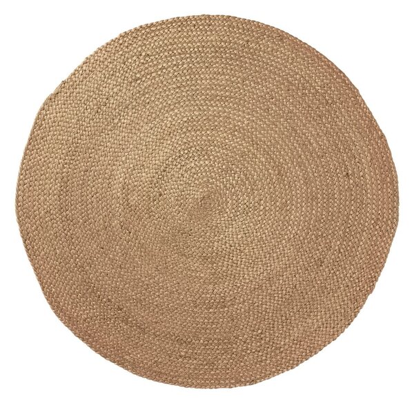 Naravna preproga iz jute Kave Home Dip, ⌀ 100 cm