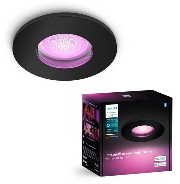 Philips - LED RGBW Zatemnitvena kopalniška svetilka Hue XAMENTO 1xGU10/4,2W IP44