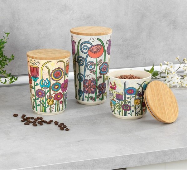 Posoda za shranjevanje živil Flowers – Wenko