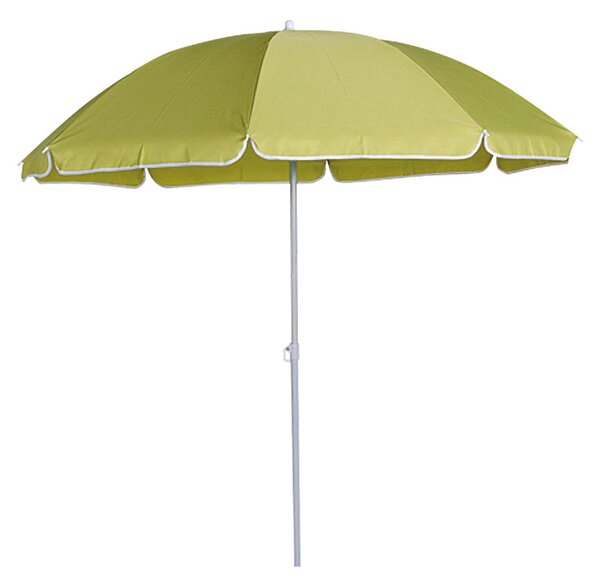 Balkonski senčnik SUNFUN Provence (Ø 200 cm, svetlo zelena, UV 40+)