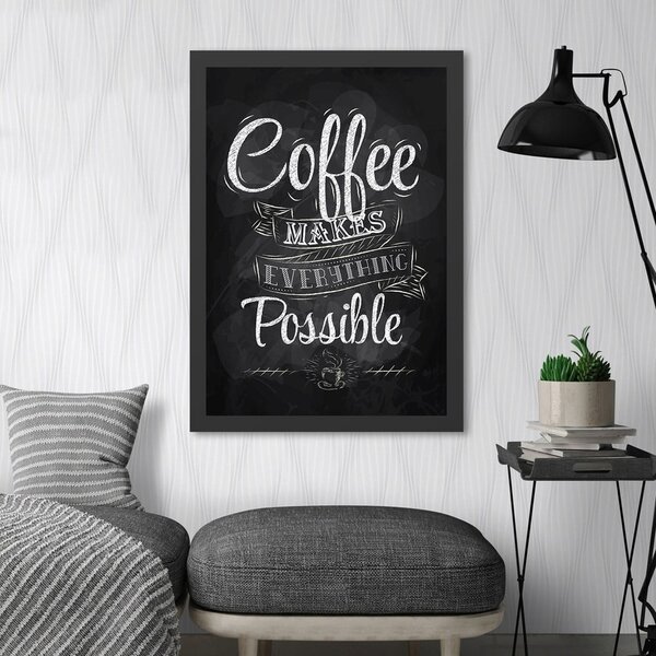 Slika 40x55 cm Coffee – Wallity