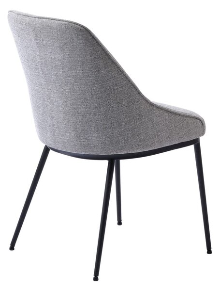 Sivi jedilni stoli v kompletu 2 ks Meridian – Unique Furniture