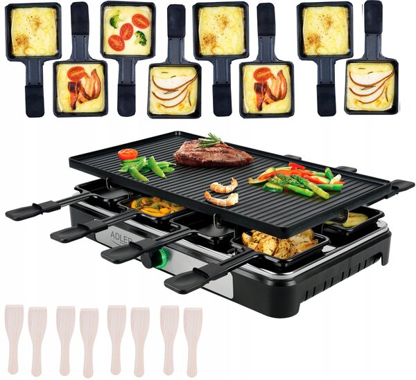 Električni Raclette namizni žar 1400W