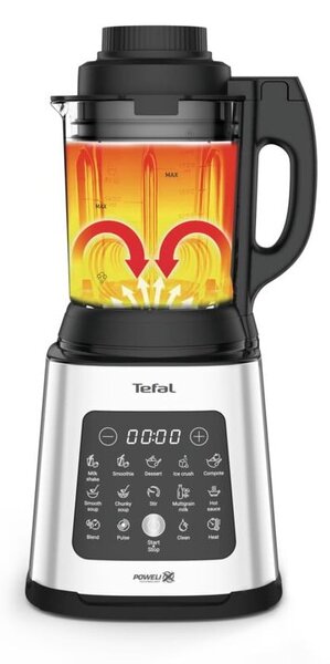 Namizni mešalnik v srebrni barvi Perfectmix Cook BL83SD30 – Tefal