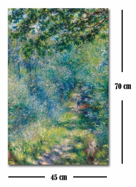 Stenska reprodukcija na platnu Pierre Auguste Renoir, 45 x 70 cm