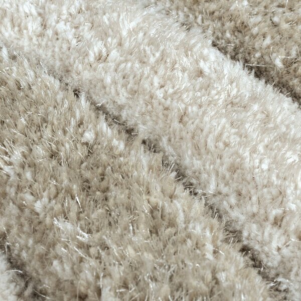 Bež ročno tkana preproga iz recikliranih vlaken 160x230 cm Velvet – Flair Rugs