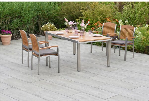 Gardenson Vrtni Set Keros, 5-Delni, Z Blazinami