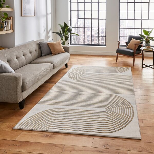 Siva/zlata preproga 170x120 cm Apollo - Think Rugs