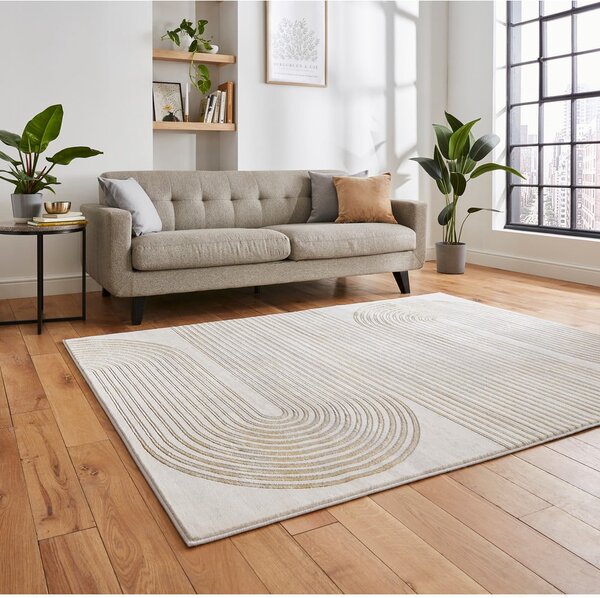 Siva/zlata preproga 170x120 cm Apollo - Think Rugs