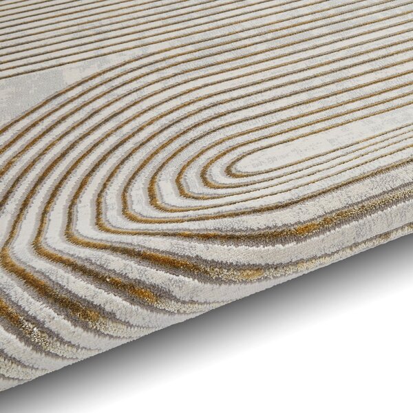 Siva/zlata preproga 170x120 cm Apollo - Think Rugs