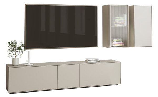 Svetlo siv TV komplet 226x46 cm Edge by Hammel - Hammel Furniture