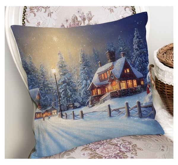 Prevleka za blazino z božičnim motivom 43x43 cm – Mila Home