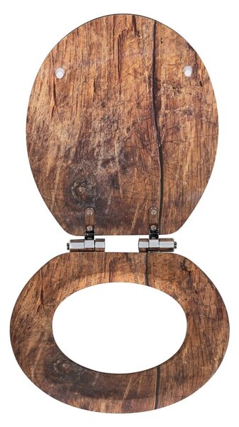WC deska s počasnim zapiranjem 37 x 43 cm Rustic – Wenko