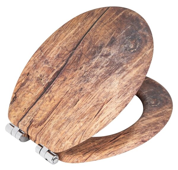 WC deska s počasnim zapiranjem 37 x 43 cm Rustic – Wenko