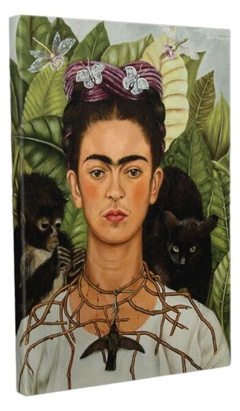 Stenska reprodukcija na platnu Frida Kahlo, 30 x 40 cm