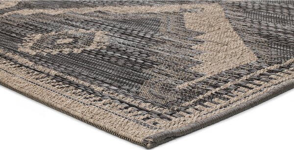Siva zunanja preproga Universal Devi Ethnic, 160 x 230 cm
