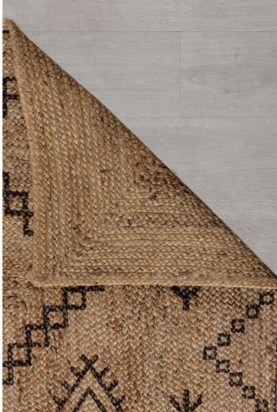 Preproga iz jute v naravni barvi 120x170 cm Rowen – Flair Rugs