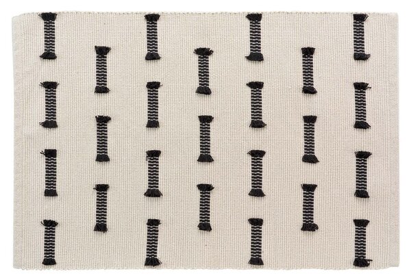 Kremno bela pralna preproga 50x80 cm Juline – douceur d'intérieur