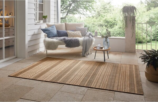 Rjava zunanja preproga NORTHRUGS Granado, 80 x 150 cm