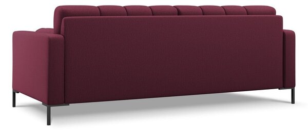 Bordo rdeča sedežna garnitura 217 cm Bali – Cosmopolitan Design