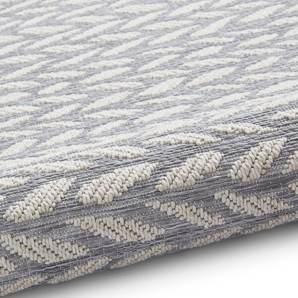 Svetlo siva zunanja preproga 120x170 cm Coast – Think Rugs