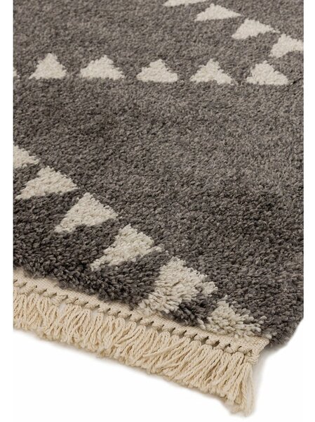 Temno siva preproga 120x170 cm Rocco – Asiatic Carpets