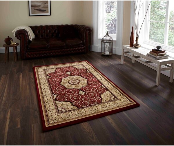 Rdeča preproga 80x140 cm Heritage – Think Rugs