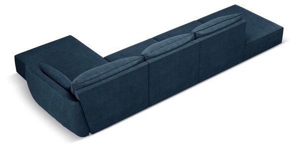 Temno moder kotni kavč (desni kot) Vanda - Mazzini Sofas