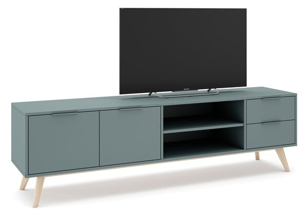 Zeleno-siva TV omarica 180x53 cm Pisco – Marckeric