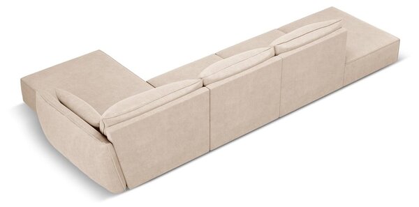 Bež kotni kavč (desni kot) Vanda - Mazzini Sofas