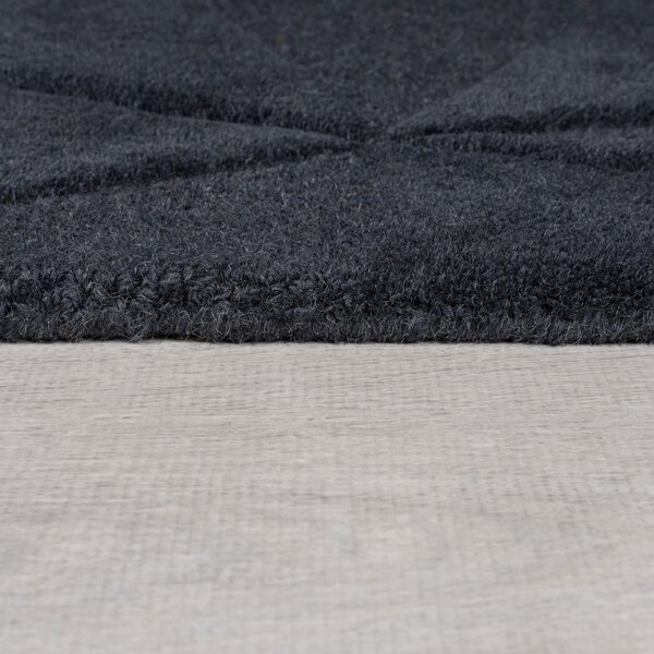 Siva volnena preproga 170x120 cm Shard - Flair Rugs