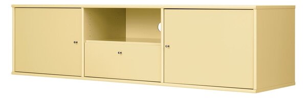 Svetlo rumena TV omarica 161x42 cm Mistral – Hammel Furniture